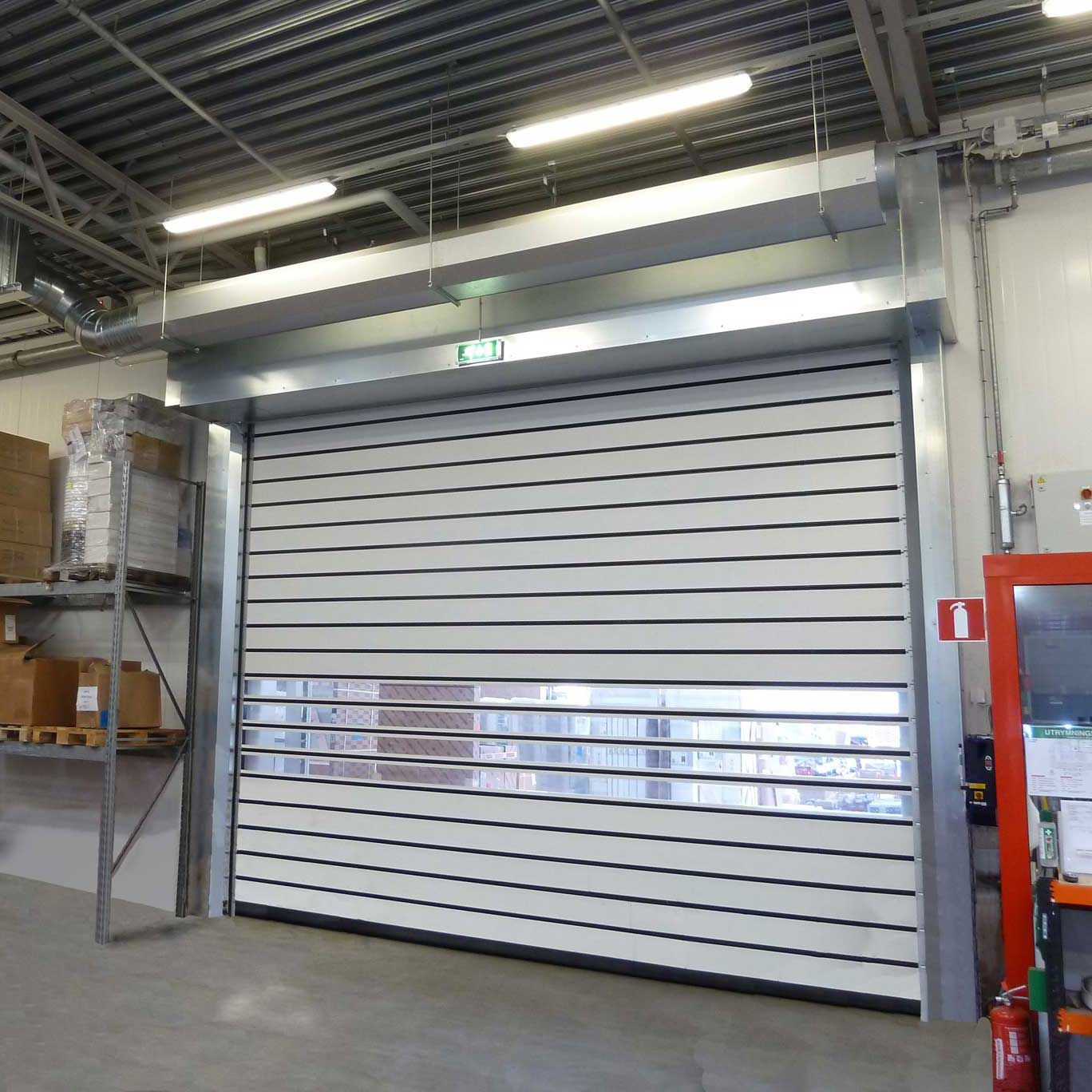 ASE-K air curtain for Industrial doors | Masterveil